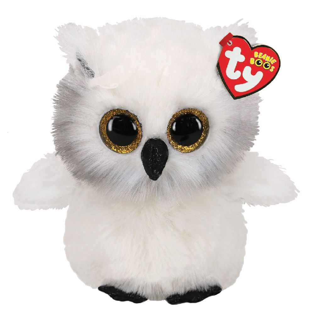 Ty Beanie Boos Knuffel Uil Austin 24 Cm