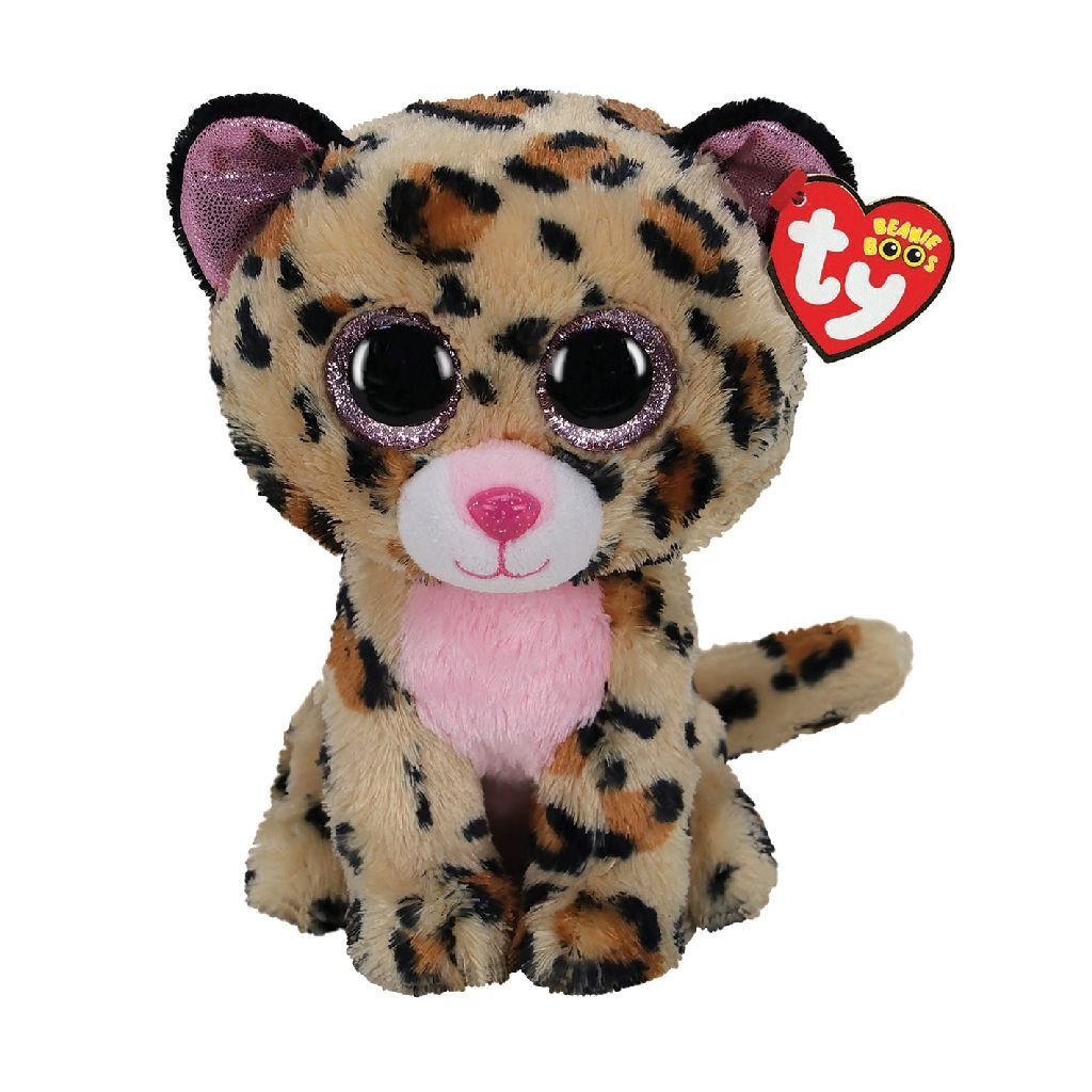 Ty Beanie Boos Knuffel Luipaard Livvie 24 Cm