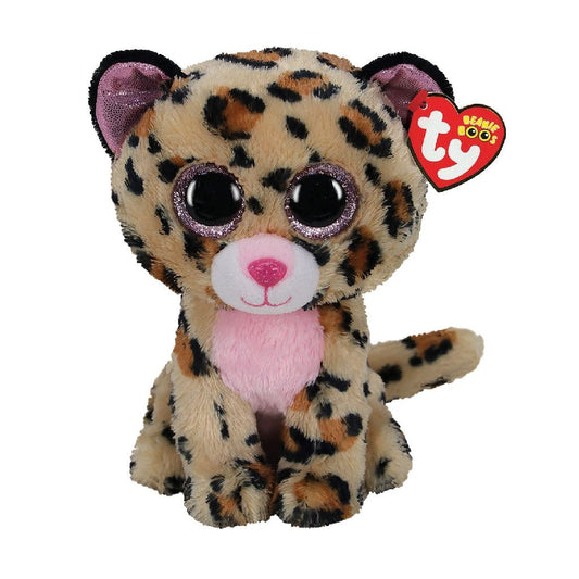 Ty Beanie Boos Knuffel Luipaard Livvie 24 Cm