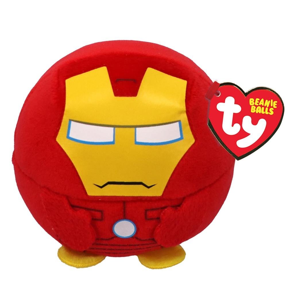 Ty Beanie Balls Marvel Knuffel Iron Man 10 Cm