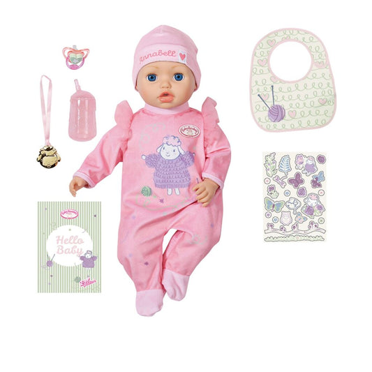 Zapf Creations Baby Annabell Interactive Annabell Pop 43 Cm + Accessoires