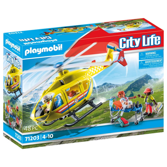 Playmobil 71203 City Life Reddingshelikopter