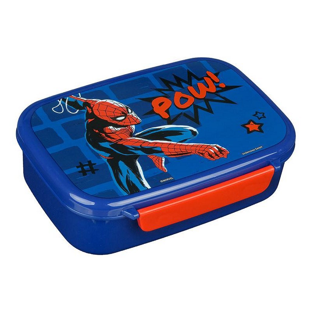 Spiderman Lunchbox Blauw/Rood