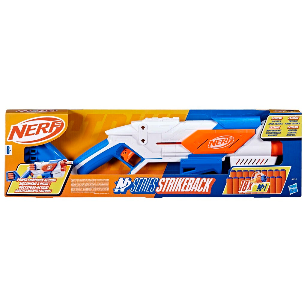 Nerf N Series Strikeback Blaster + 18 Darts