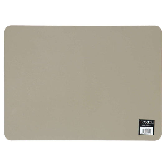 Mesapiu Placemat Lederlook Taupe 45X33 Cm