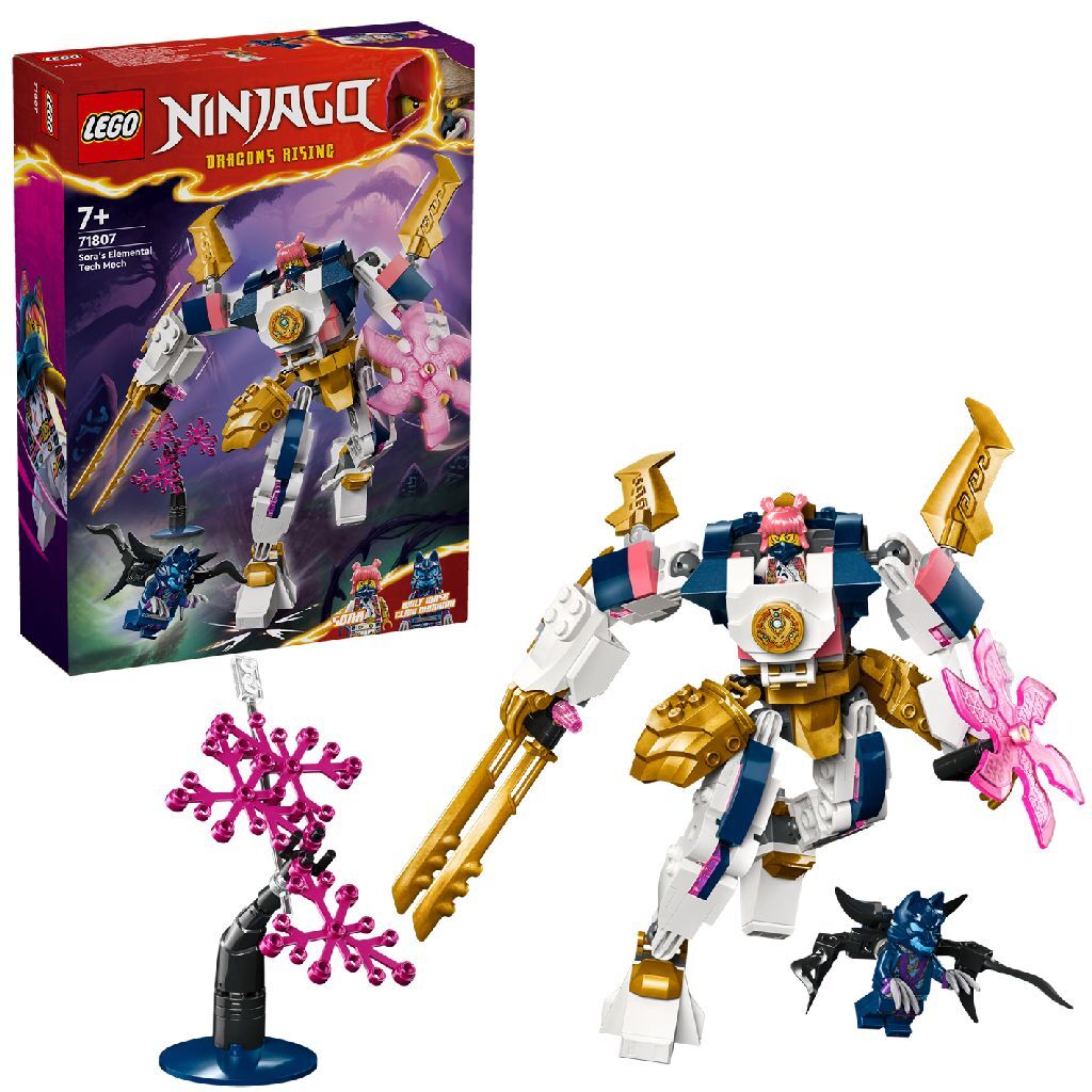 Lego Ninjago 71807 Soras Elementaire Techmecha