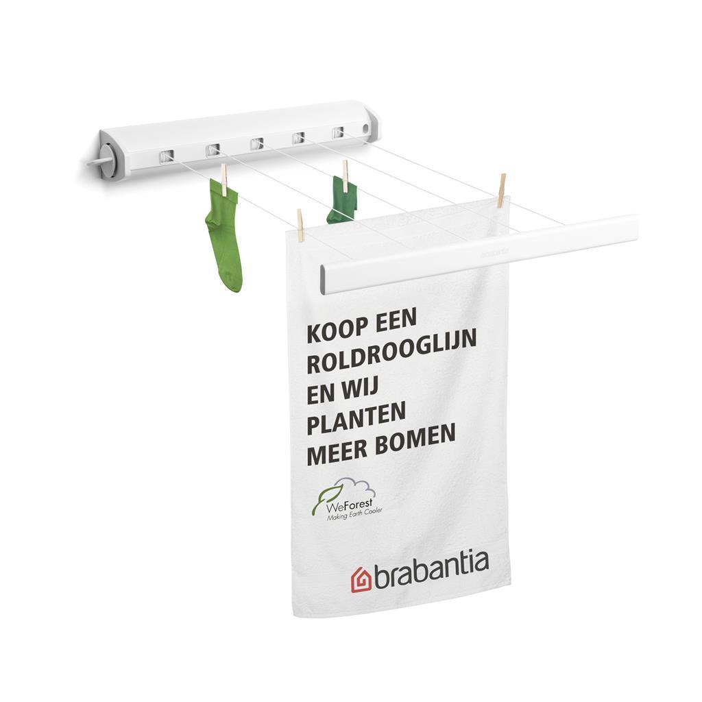 Brabantia Roldrooglijn Wit 22 Meter