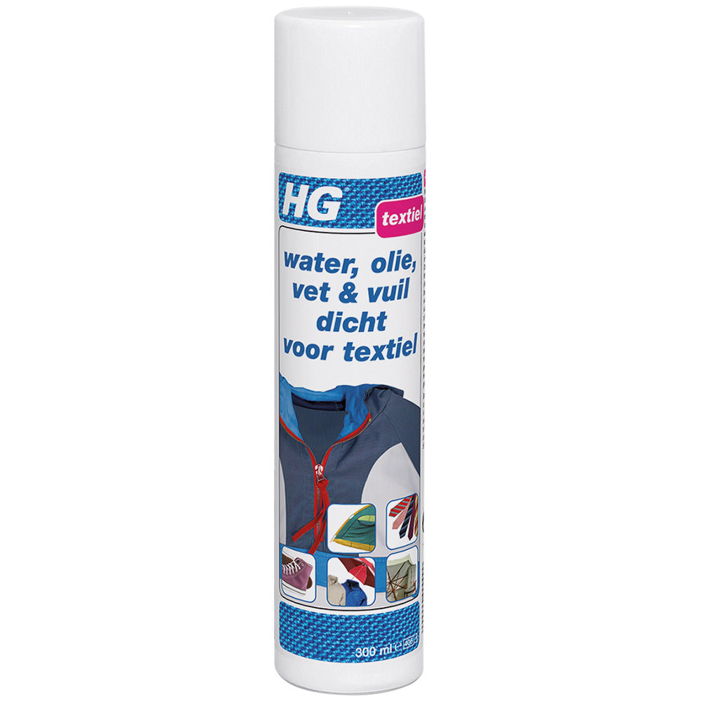 Hg Water + Olie + Vuil Dicht Voor Textiel