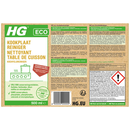 Hg Eco Kookplaatreiniger 500 Ml