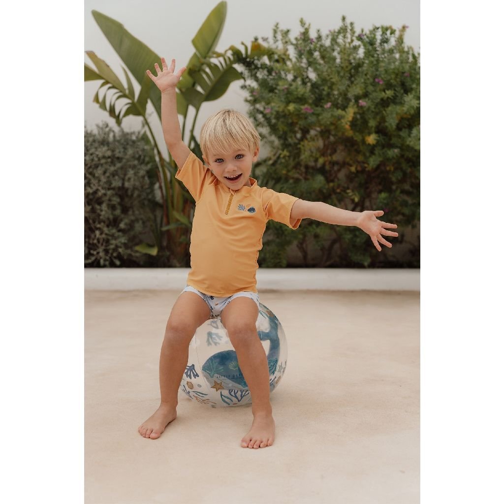 Little Dutch Ocean Dreams 3D Strandbal Walvis 35 Cm