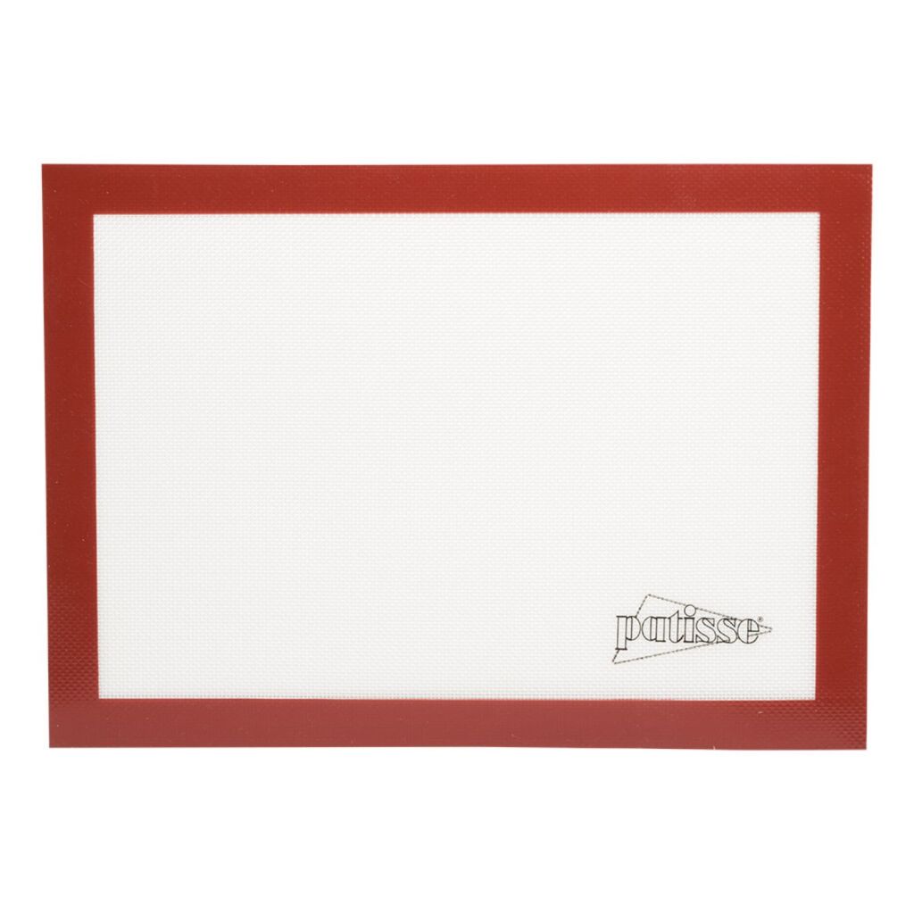 Patisse Siliconen Bakmat 52X32 Cm Rood/Wit