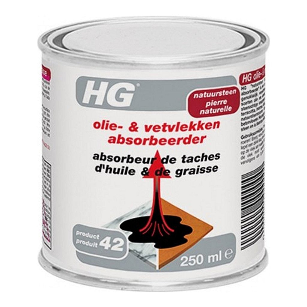 Hg Olie &Amp; Vetvlek Absorbeerder 250 Ml