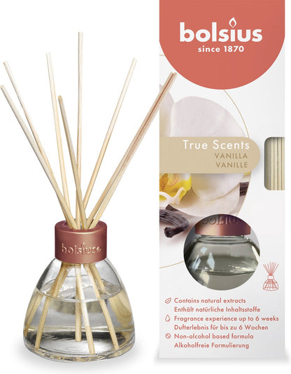 Bolsius Geurverspreider 45ml True Scents Vanille Doozies.nl