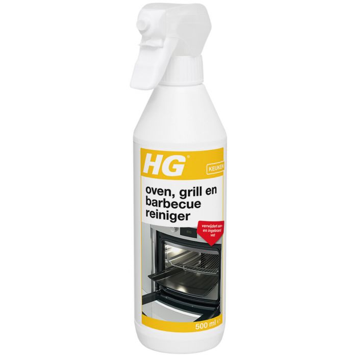 HG Oven, grill & barbecuereiniger 500ml Doozies.nl