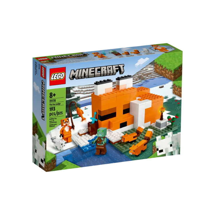 LEGO Minecraft De Vossenhut 21178 Doozies.nl