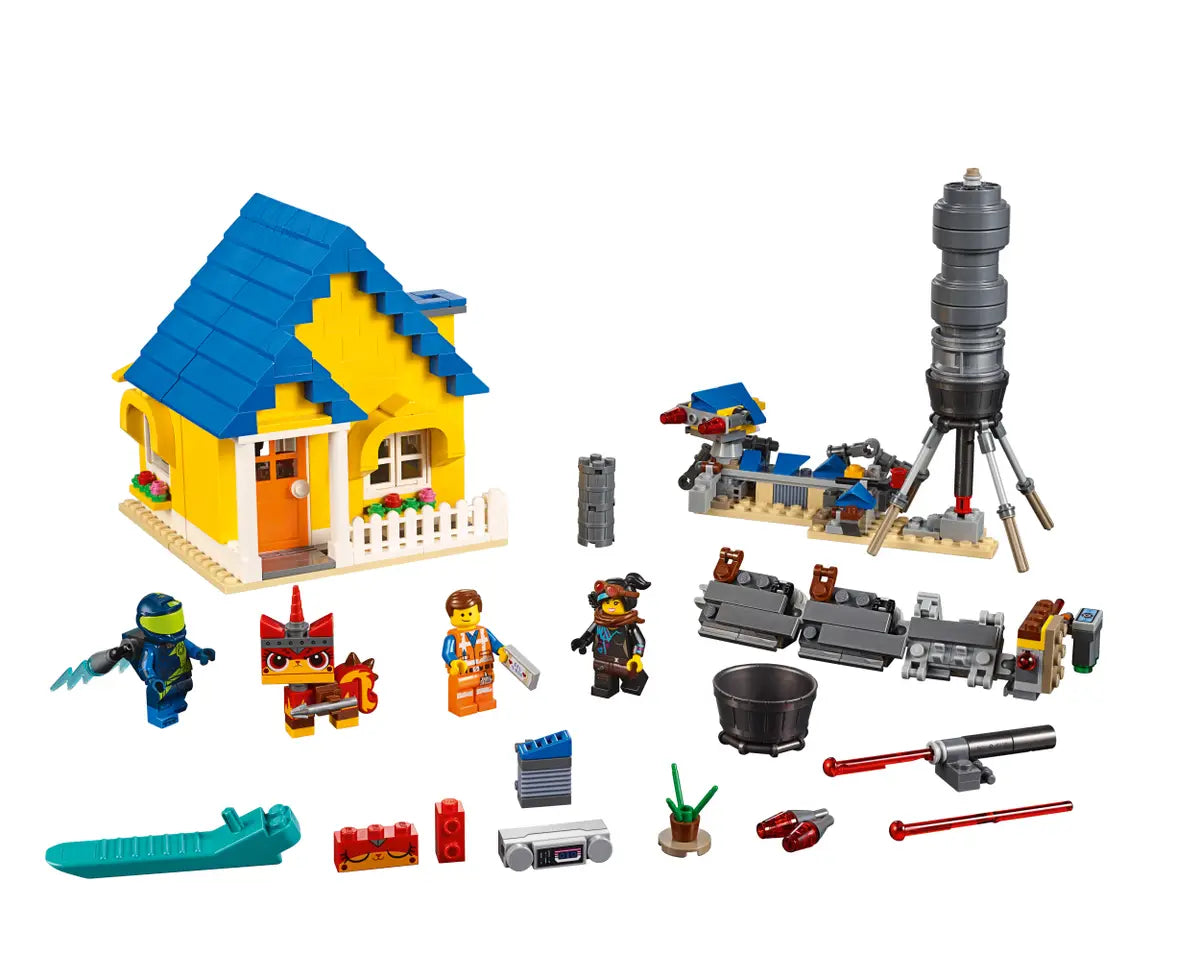 LEGO The Movie 2 Emmets droomhuis/reddingsraket 70831 Doozies.nl