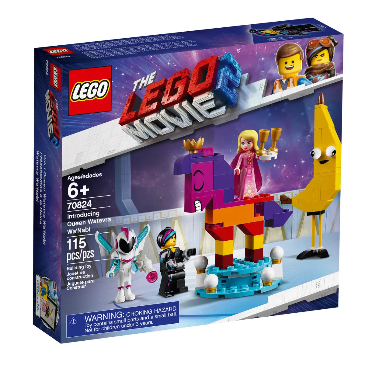 LEGO The Movie 2 Maak Kennis met Koningin Watevra Wa'Nabi 70824 Doozies.nl