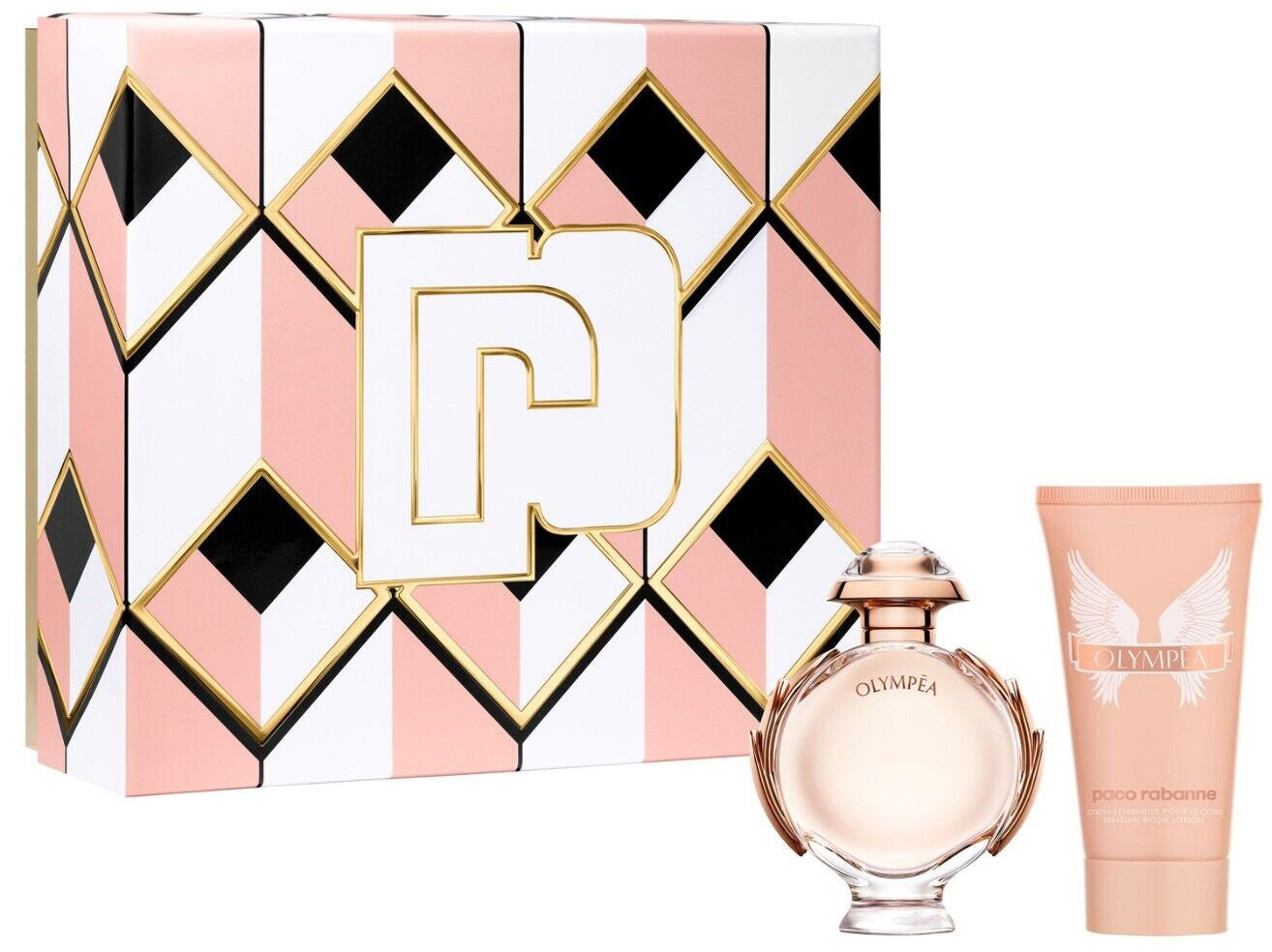 Paco Rabanne Olympéa Giftset Eau de Parfum 80ml + Bodylotion 100ml Doozies.nl