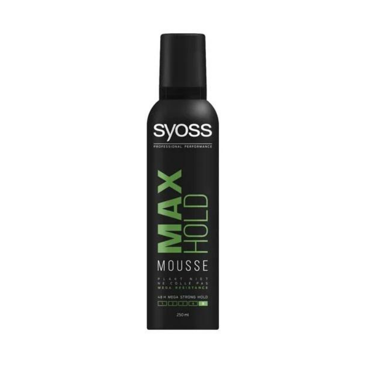 Syoss Max hold styling mousse - 250ML Doozies.nl